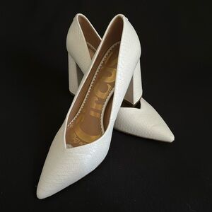 Sam Edelman Marlee Snakeprint Leather Heels